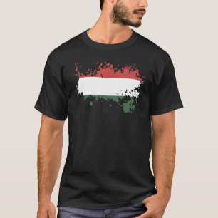 National Flag of Hungary souvenir  for men women 1 T-Shirt
