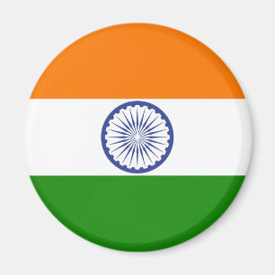 National Flag of India Ashoka Chakra Magnet