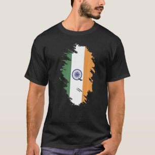 National Flag of India souvenir for men women 6 T-Shirt