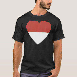 National Flag of Indonesia souvenir for men women T-Shirt