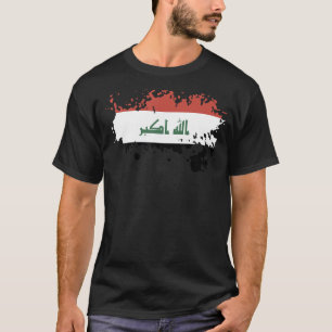 National Flag of Iraq souvenir  for men women 2 T-Shirt