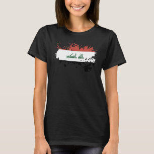 National Flag of Iraq souvenir  for men women 2 T-Shirt