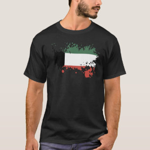National Flag of Kuwait souvenir for men women 3 T-Shirt