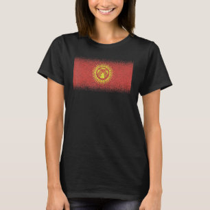 National Flag of Kyrgyzstan souvenir  for men wome T-Shirt