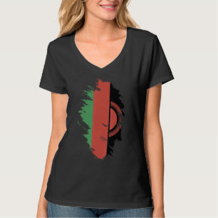 National Flag of Malawi souvenir for men women T-Shirt