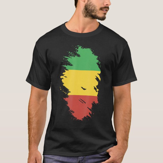National Flag of Mali souvenir   for men women T-Shirt (Front)