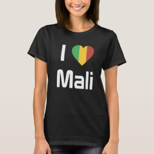 National Flag of Mali souvenir for men women T-Shirt