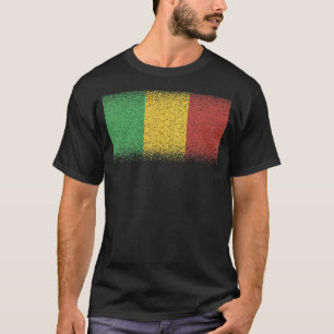 National Flag of Mali souvenir for men women T-Shirt