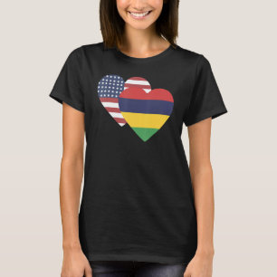 National Flag of Mauritius souvenir  for men women T-Shirt