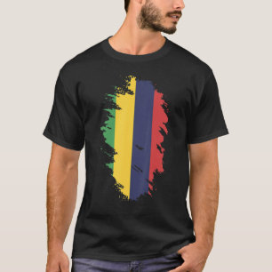 National Flag of Mauritius souvenir  for men women T-Shirt