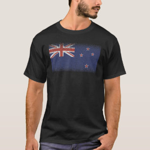 National Flag of New Zealand souvenir for men wome T-Shirt