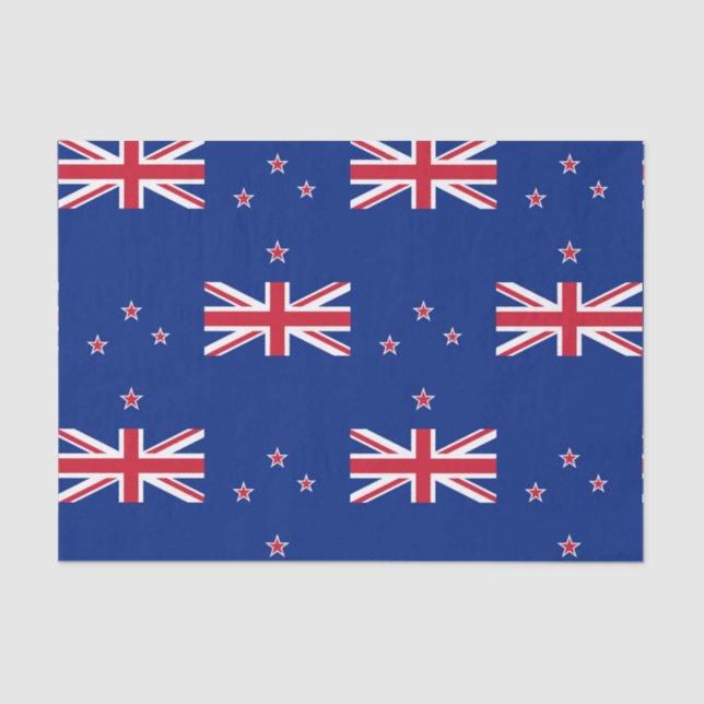 National Flag of New Zealand Tissue Paper (Front)