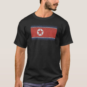National Flag of North Korea souvenir  for men wom T-Shirt
