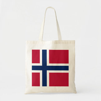 NATIONAL FLAG OF NORWAY TOTE BAG