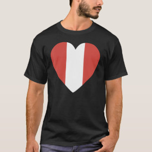 National Flag of Peru souvenir  for men women 2 T-Shirt