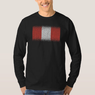 National Flag of Peru souvenir for men women T-Shirt