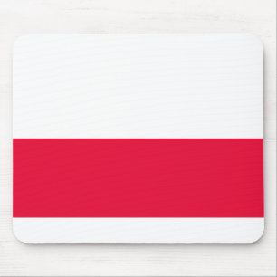 National Flag of Poland - Rzeczpospolita Polska Mouse Mat