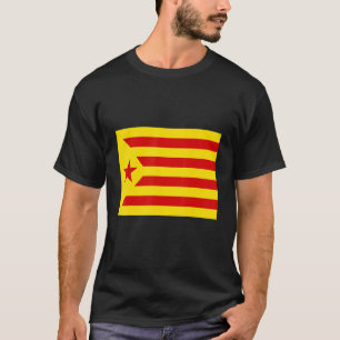 National Flag Of Red Estelada Spain T-Shirt