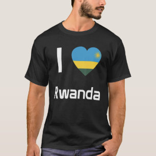 National Flag of Rwanda souvenir for men women 1 T-Shirt