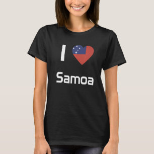 National Flag of Samoa souvenir for men women 2 T-Shirt
