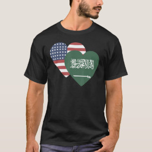 National Flag of Saudi Arabia souvenir  for men wo T-Shirt