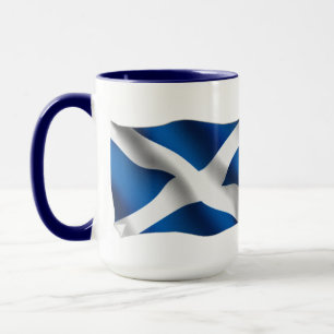 National Flag of Scotland & St Andrew Patriotic Mug