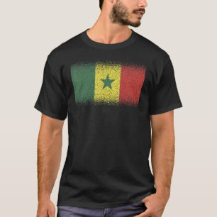 National Flag of Senegal souvenir for men women 1 T-Shirt