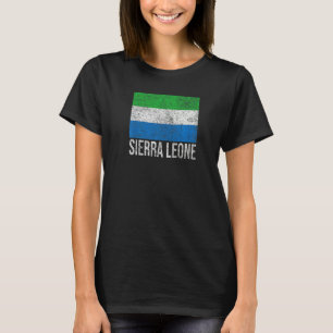 NATIONAL FLAG OF SIERRA LEONE FREETOWN 1 T-Shirt