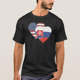 National Flag of Slovakia souvenir for men women T-Shirt