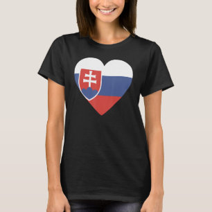 National Flag of Slovakia souvenir for men women T-Shirt