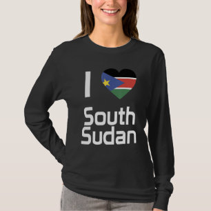 National Flag of South Sudan souvenir for men wom T-Shirt