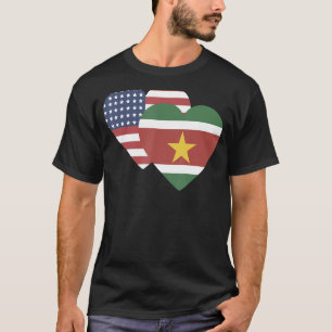 National Flag of Suriname souvenir for men women 1 T-Shirt