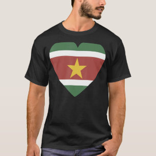 National Flag of Suriname souvenir for men women T-Shirt