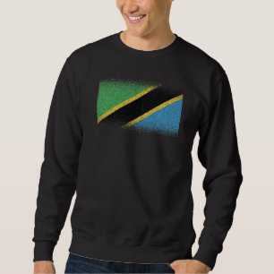 National Flag of Tanzania souvenir for men women Sweatshirt