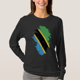 National Flag of Tanzania souvenir for men women T-Shirt