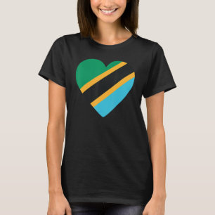 National Flag of Tanzania souvenir for men women T-Shirt