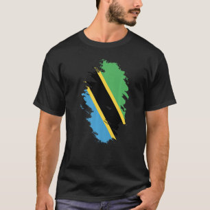 National Flag of Tanzania souvenir for men women T-Shirt