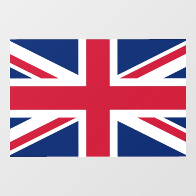 National flag of the United Kingdom Window Cling (Sheet)