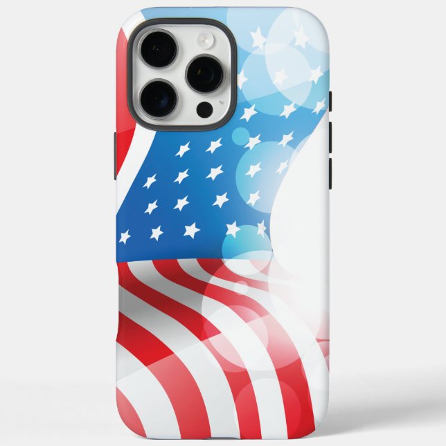 National Flag Of The United States Case-Mate iPhone Case (Back)