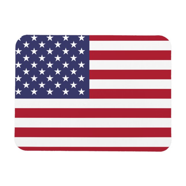 "National Flag of the United States of America USA Magnet (Horizontal)
