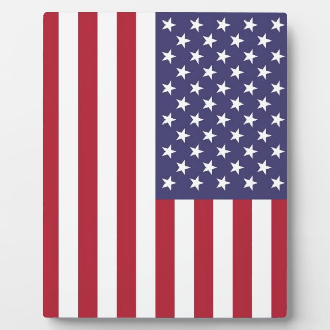 National flag of the USA - Authentic Scale "G-spec Plaque (Front)