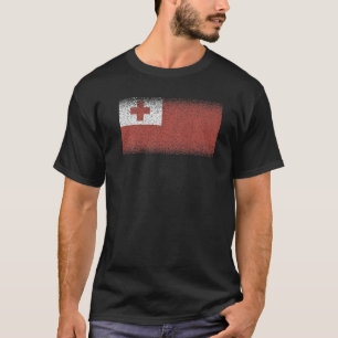 National Flag of Tonga souvenir for men women 1 T-Shirt