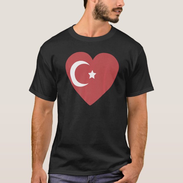 National Flag of Turkey souvenir  for men women  3 T-Shirt (Front)