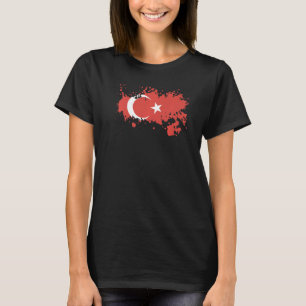 National Flag of Turkey souvenir for men women T-Shirt