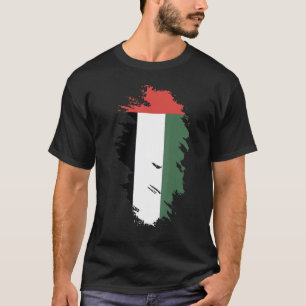 National Flag of UAE souvenir for men women T-Shirt