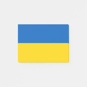 National Flag of Ukraine / Yкраїна Post-it Notes