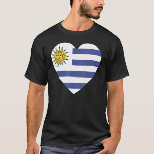 National Flag of Uruguay souvenir for men women 1 T-Shirt