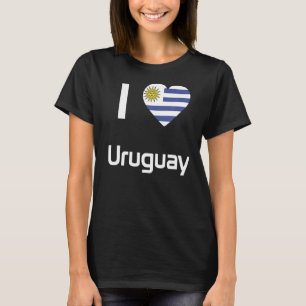 National Flag of Uruguay souvenir for men women T-Shirt