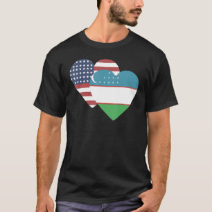 National Flag of Uzbekistan souvenir   for men wom T-Shirt