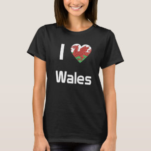 National Flag of Wales souvenir for men women 4 T-Shirt